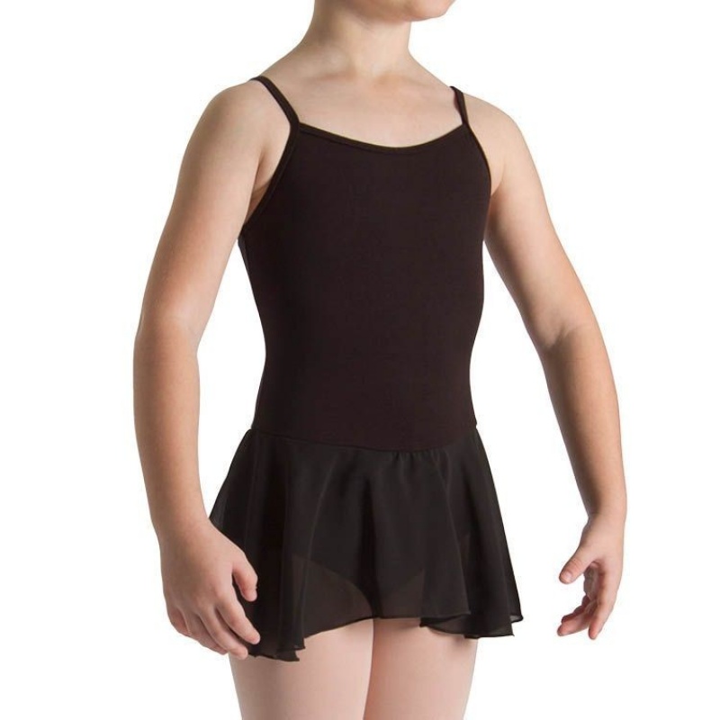 Kids' Bloch Mirella Alice Cami Tween Leotards Black | USNEJ98735