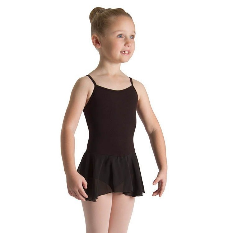 Kids\' Bloch Mirella Alice Cami Tween Leotards Black | USNEJ98735