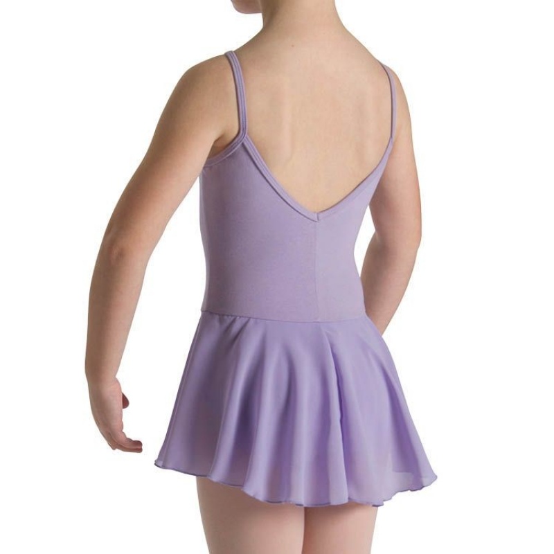 Kids' Bloch Mirella Alice Cami Tween Leotards Lilac | DUSVO53614