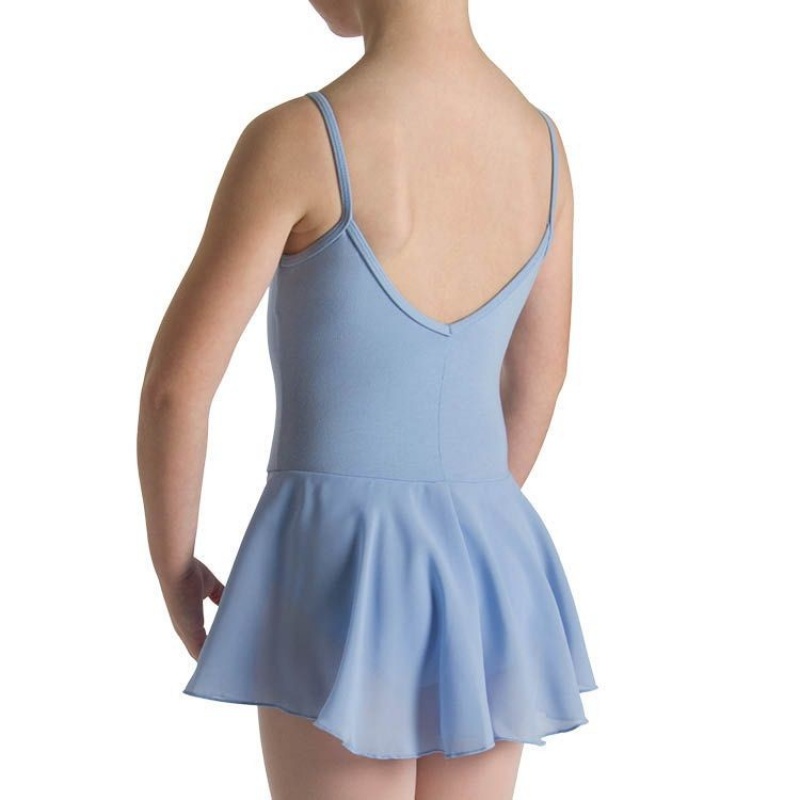 Kids' Bloch Mirella Alice Cami Tween Leotards Light Blue | USDFL47727