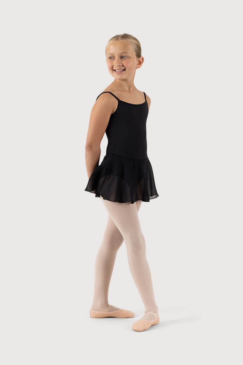 Kids' Bloch Oriole Camisole Leotards Black | GUSUC63325