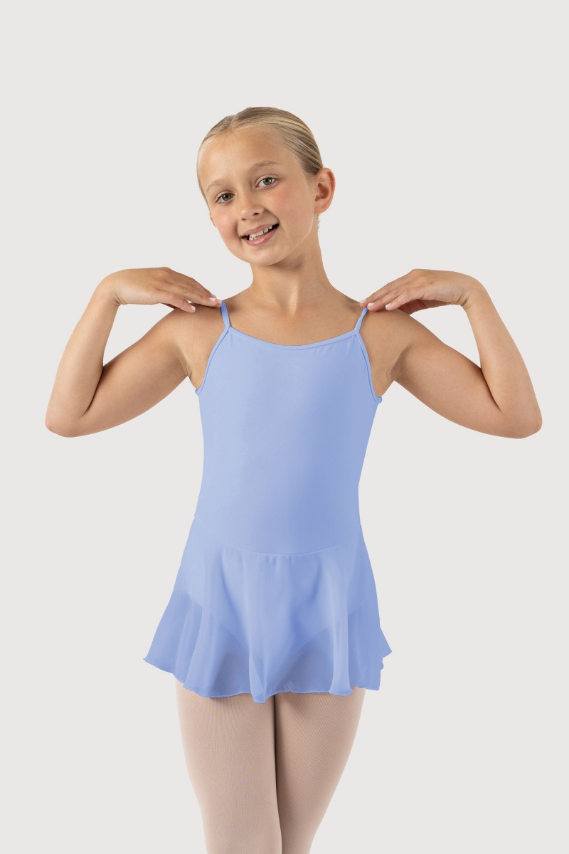 Kids\' Bloch Oriole Camisole Leotards Bluebird | GUSEC64975