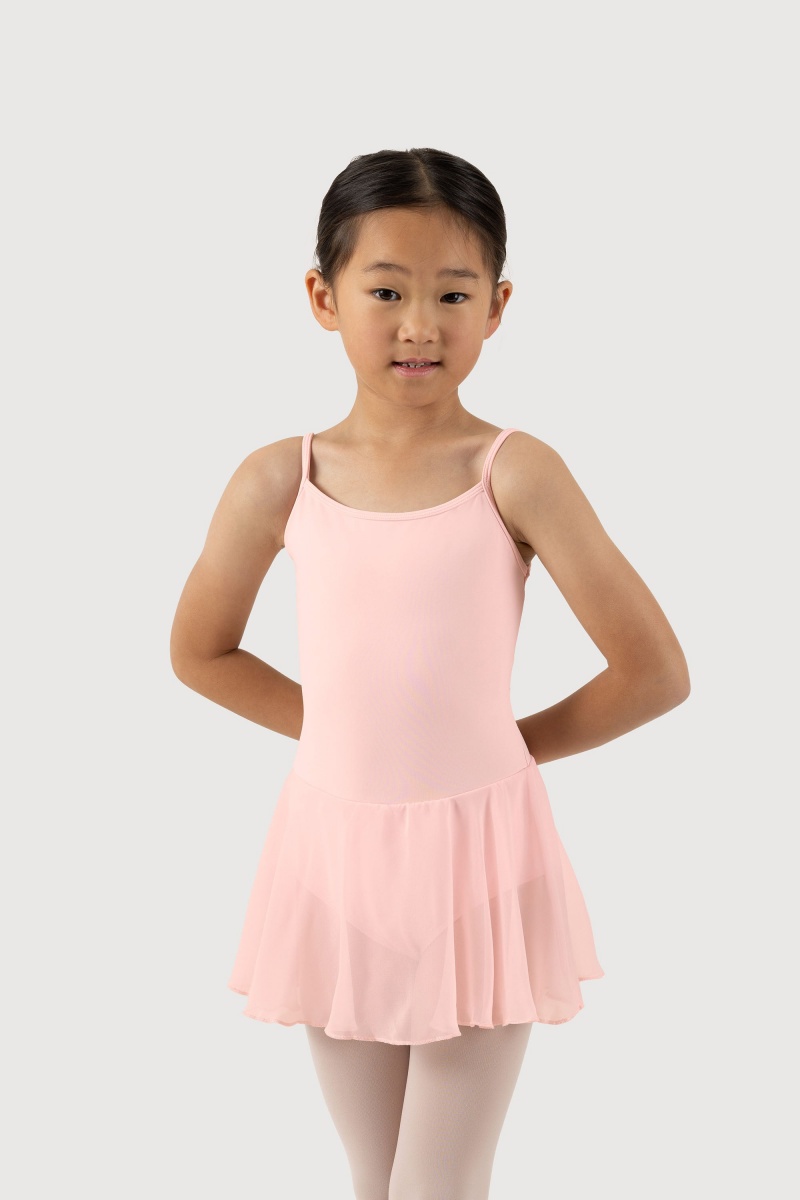 Kids\' Bloch Oriole Camisole Leotards Candy Pink | USICD79016