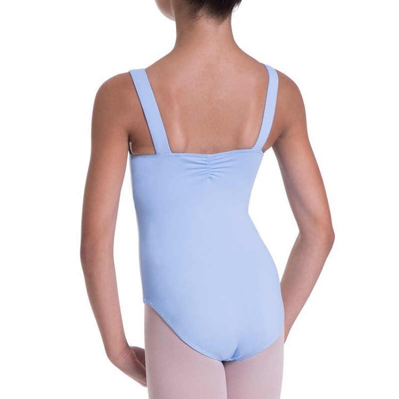 Kids' Bloch Overture Obelia Princess Seam Leotards Bluebird | QUSUV51283