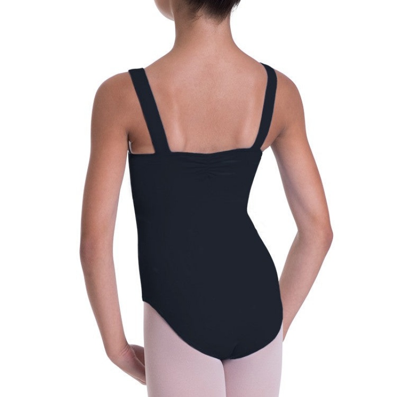 Kids' Bloch Overture Obelia Princess Seam Leotards Black | USJVR90887