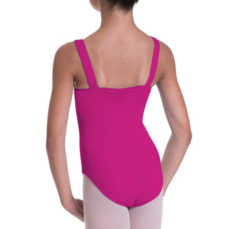 Kids' Bloch Overture Obelia Princess Seam Leotards Mulberry | XUSGW92383