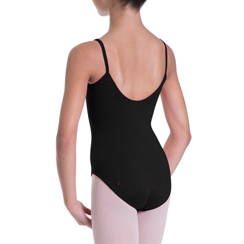 Kids' Bloch Overture Oriana Princess Seam Leotards Black | MUSHR91406