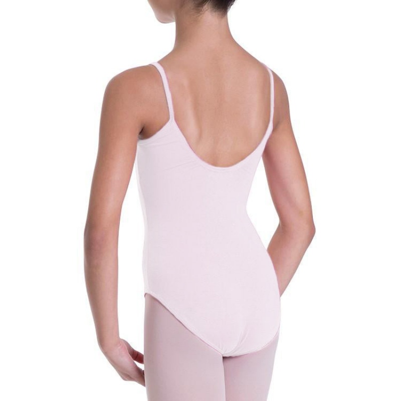 Kids' Bloch Overture Oriana Princess Seam Leotards Candy Pink | PUSER30077