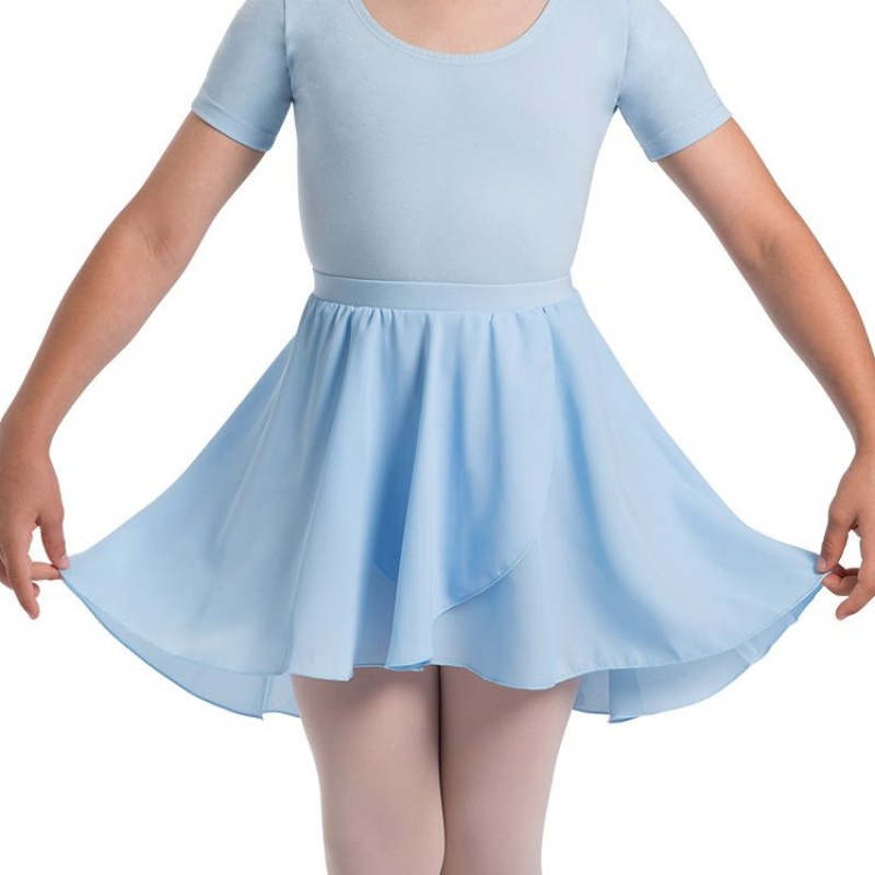 Kids' Bloch Royale Exam Skirts Ballet Blue | UUSND29888