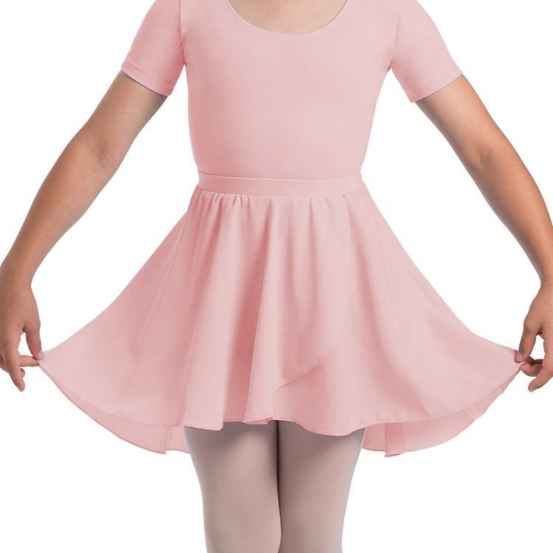 Kids' Bloch Royale Exam Skirts Candy Pink | BUSSD97540