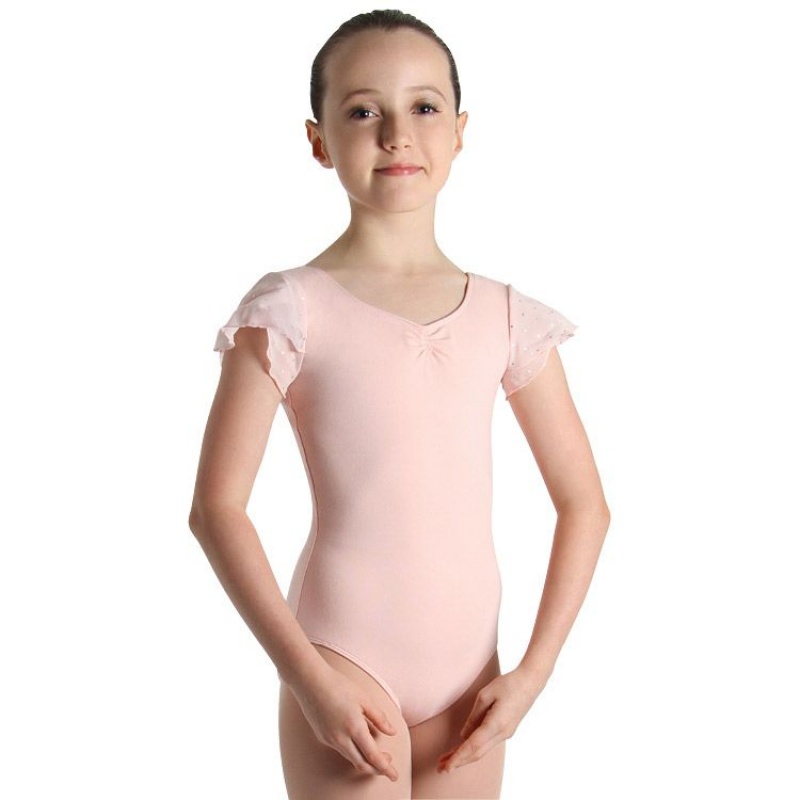 Kids\' Bloch Scarlett Leotards Light Pink | USJBT62836