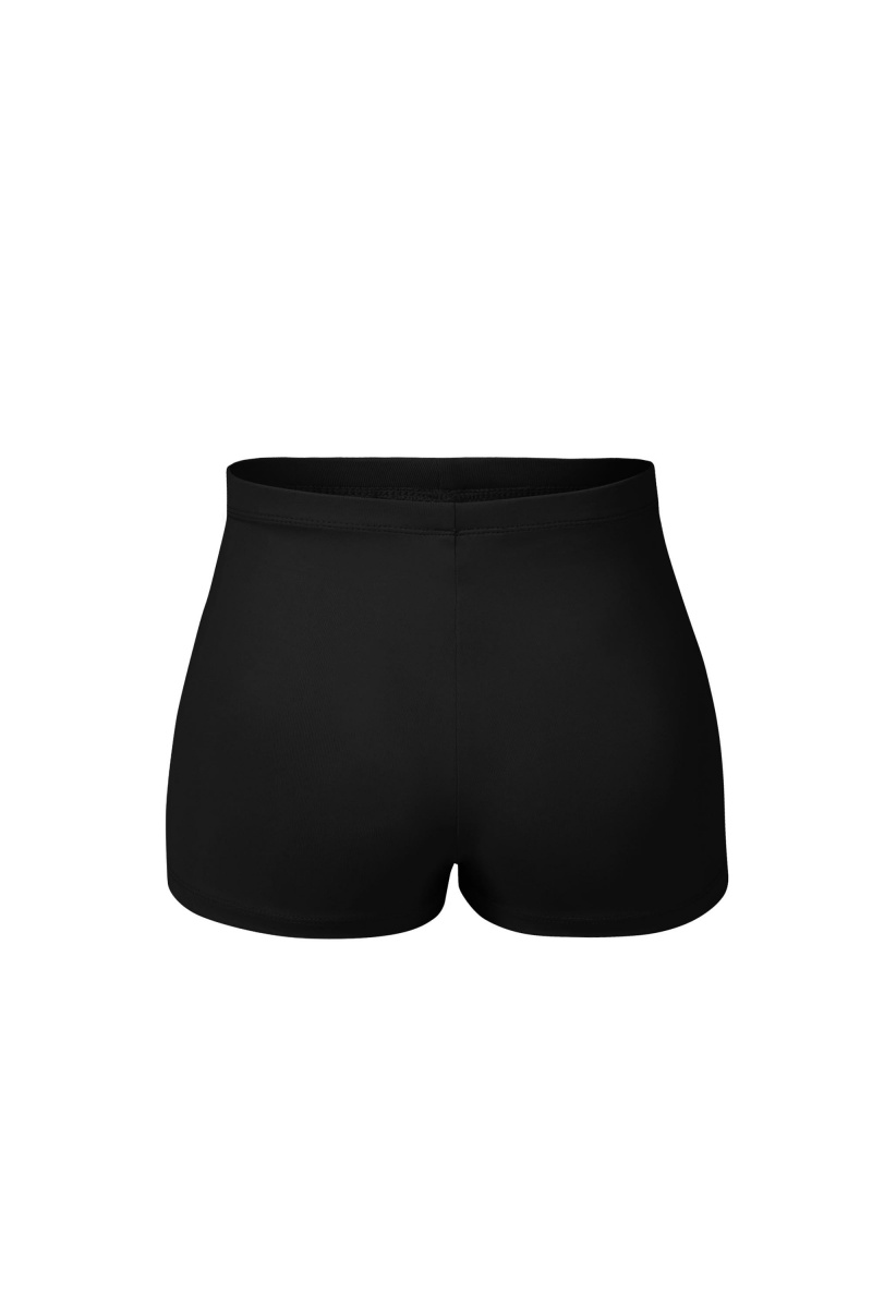 Kids' Bloch Starr High Waist Micro Short Underwear Black | BUSSO29878