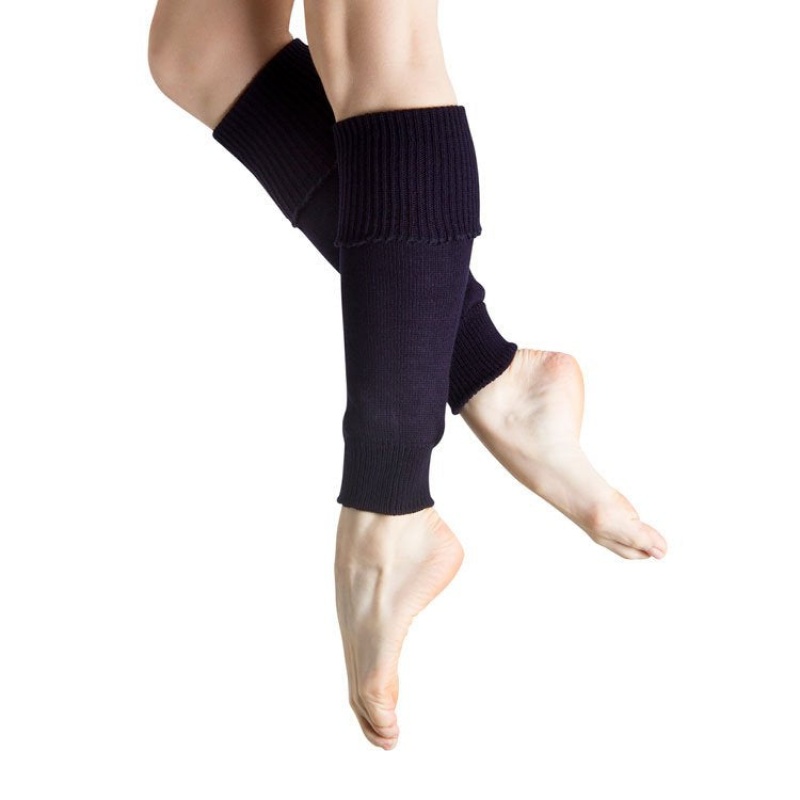 Men\'s Bloch Anna Legwarmers Knitwear Navy | USXBR78989