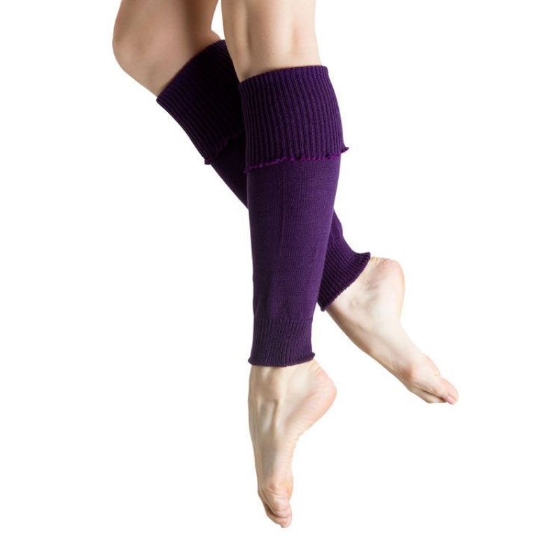 Men\'s Bloch Anna Legwarmers Knitwear Purple | SUSNY42116