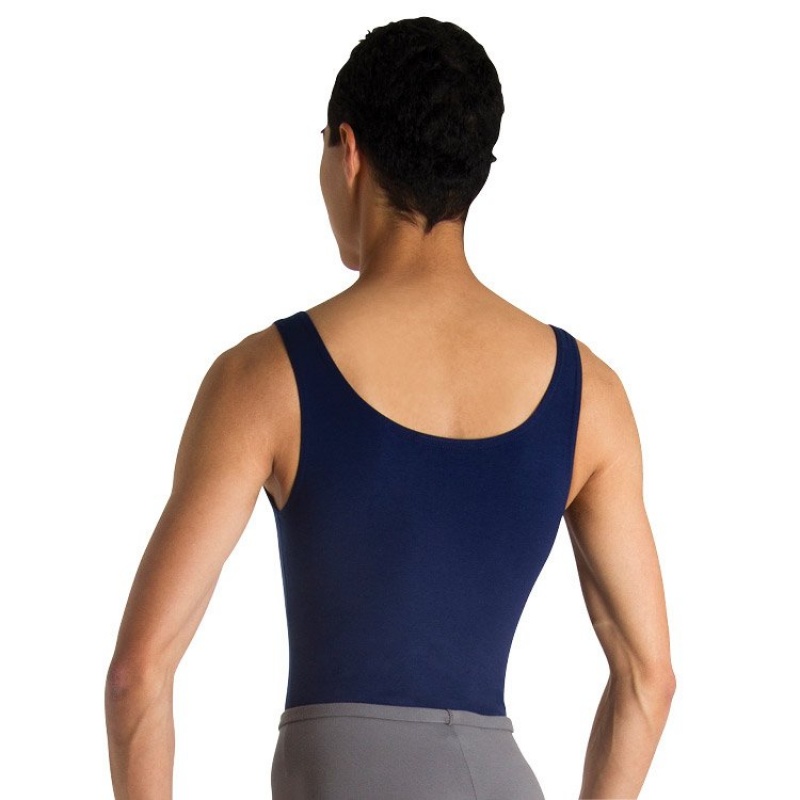 Men's Bloch Brad Leotards Navy | ZUSNQ16042