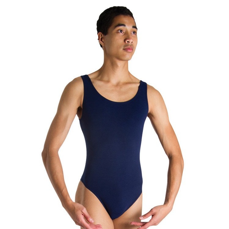 Men\'s Bloch Brad Leotards Navy | ZUSNQ16042