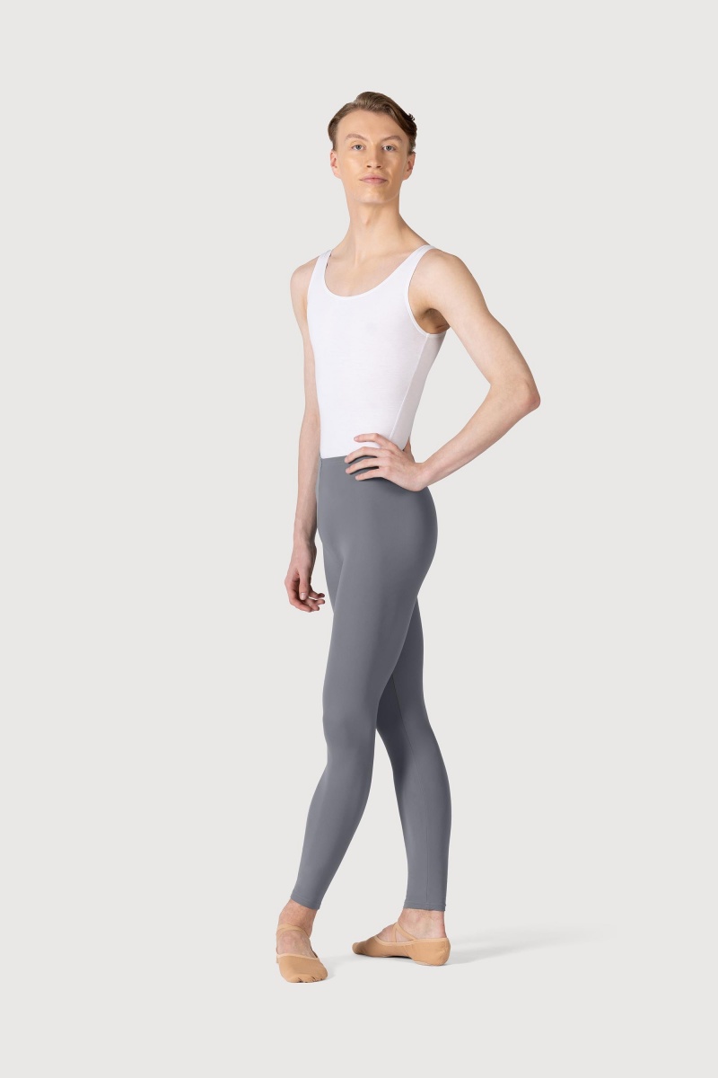 Men's Bloch Chet Long Full Length Tight Slate | USICD47016