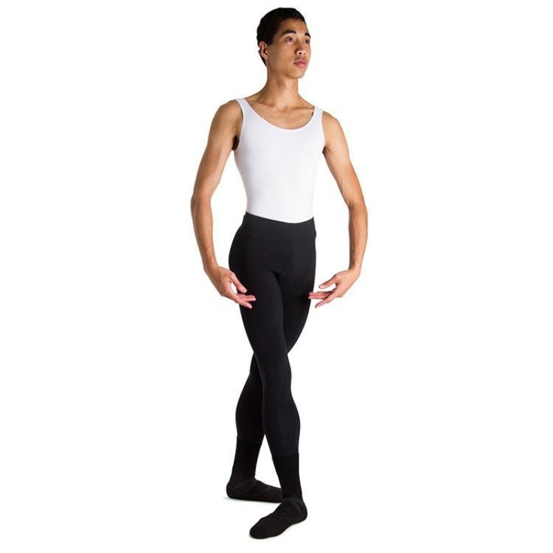 Men's Bloch Dale High Waist Full Length Tight Black | FUSHY82383