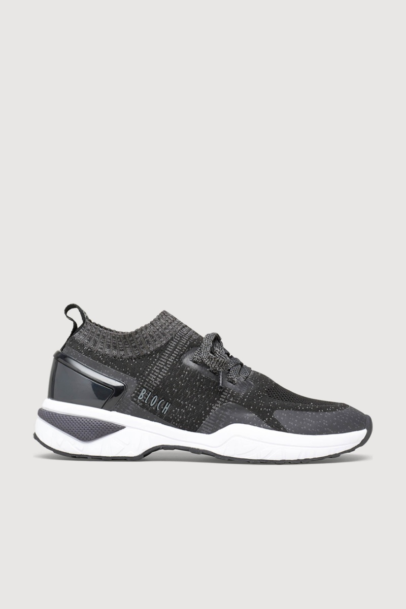 Women's Bloch Alcyone Lifestyle Sneaker Sneakers Black | USEGJ99778