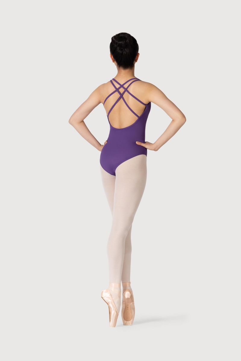 Women's Bloch Alexis Leotards Purple | QUSUV14621