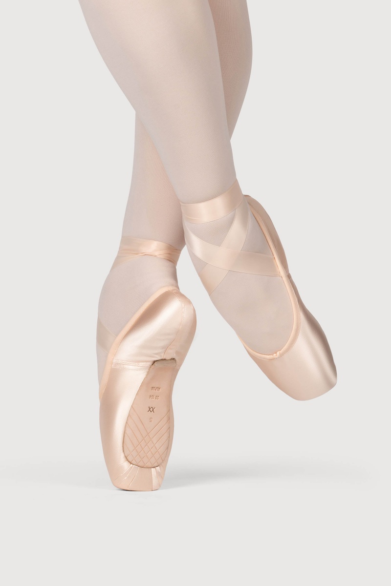 Women\'s Bloch Alpha Pointe Shoes Pink | QUSUV84144