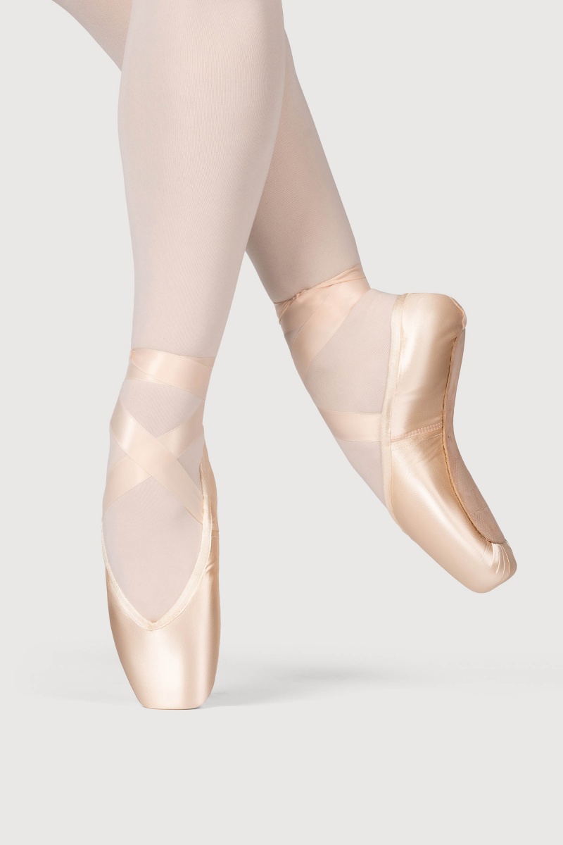 Women\'s Bloch Amelie Soft Pointe Shoes Pink | YUSVQ97950