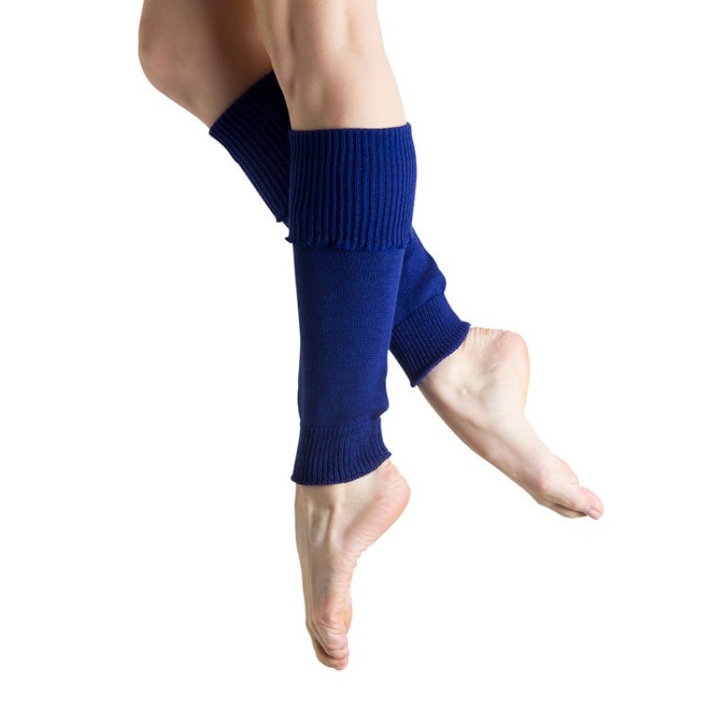 Women\'s Bloch Anna Legwarmers Knitwear Royal Blue | USDYB36664