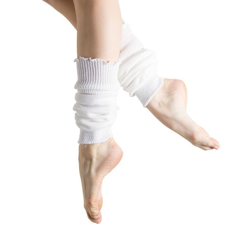 Women's Bloch Anna Legwarmers Knitwear White | YUSGT20717