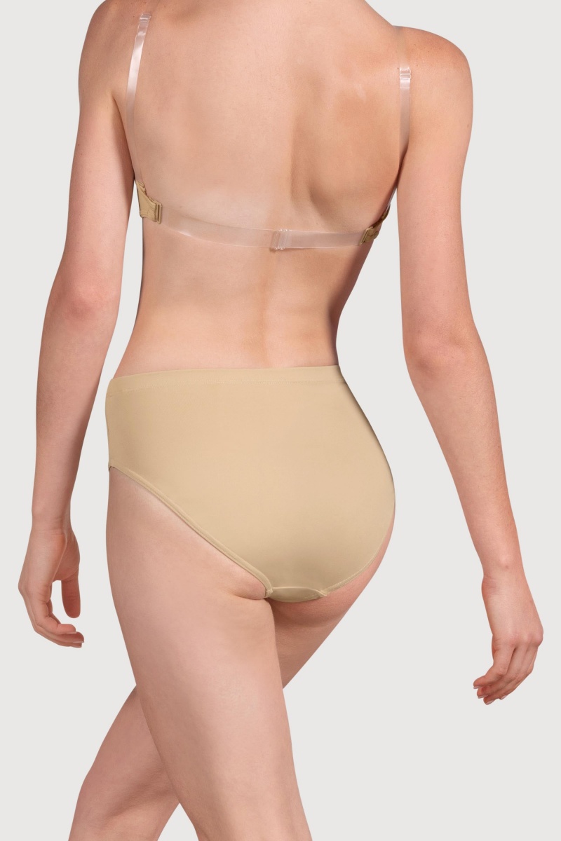 Women's Bloch Aquila High Waist Underwear Sand | SUSVO47237