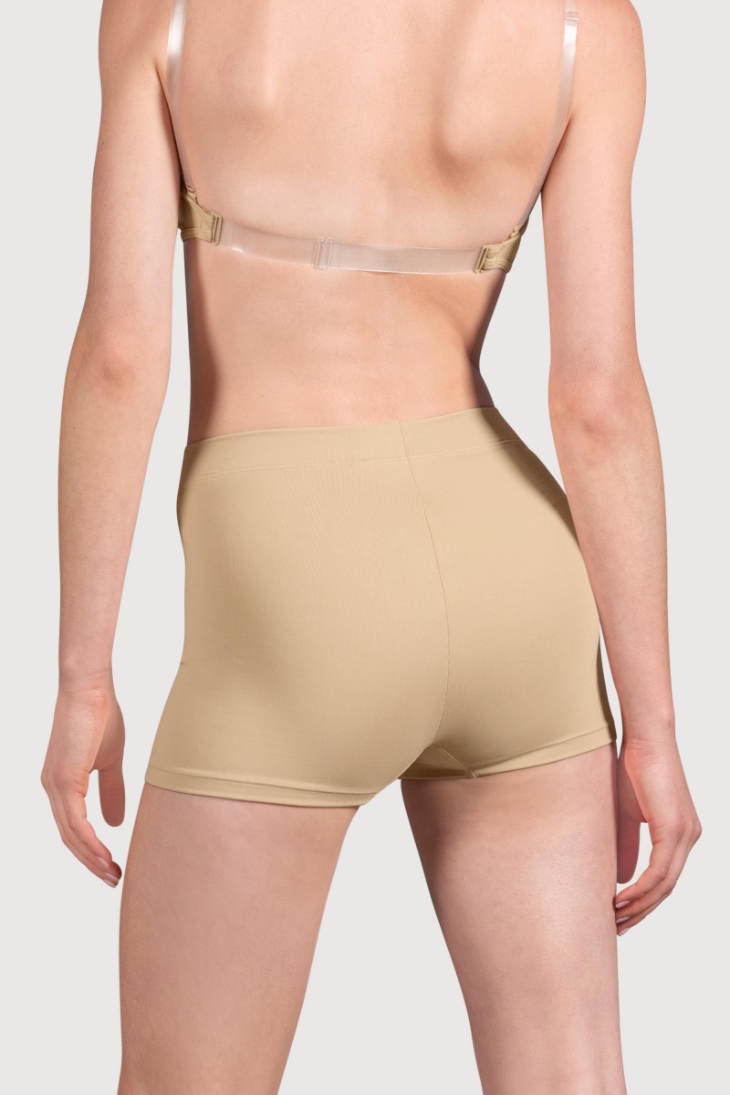 Women's Bloch Capella High Waist Underwear Sand | USIIZ49524