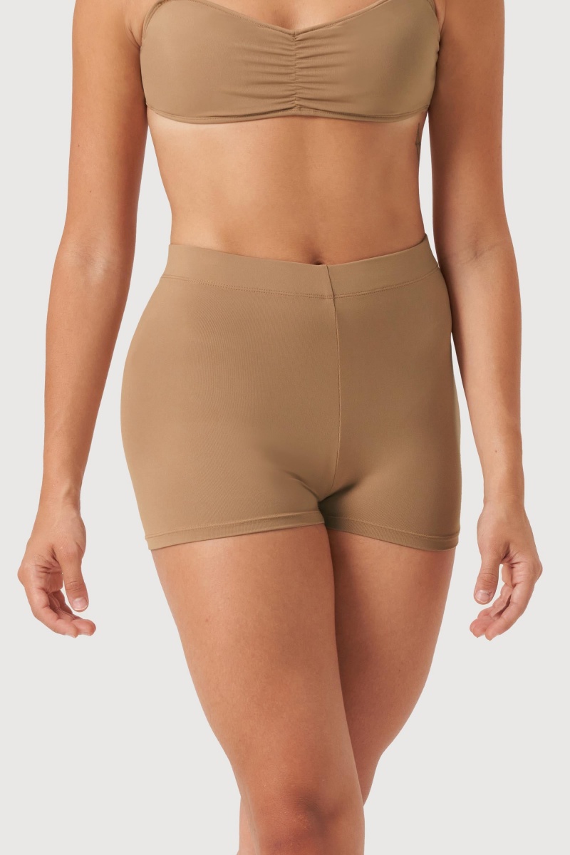 Women\'s Bloch Capella High Waist Underwear Tan | LUSSX99321