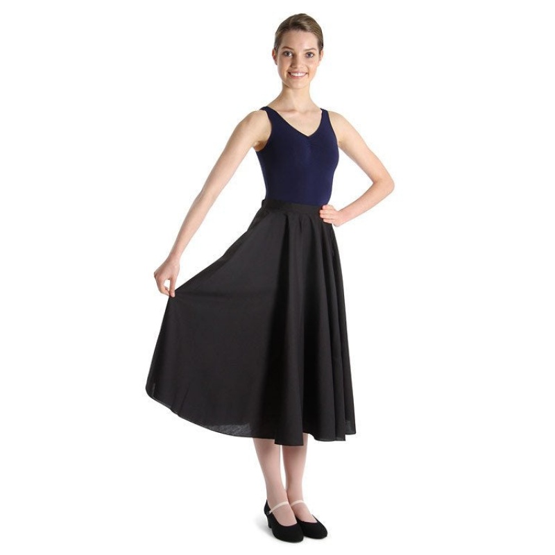 Women's Bloch Cara Ladies Skirts Black | AUSDF16110