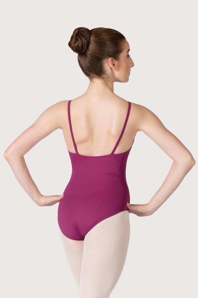 Women's Bloch Celeste Princess Line Leotards Boysenberry | USXMI22717