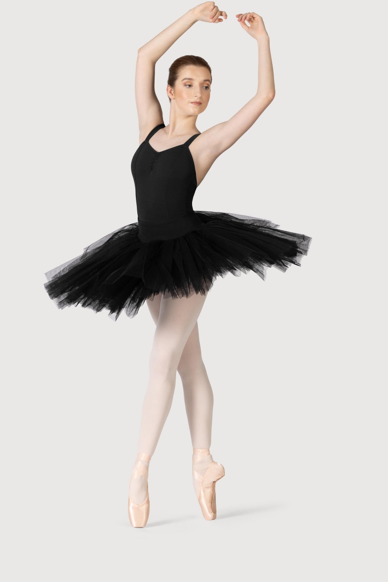 Women\'s Bloch Classic Practice ½ Tutu Skirts Black | USJBT77164