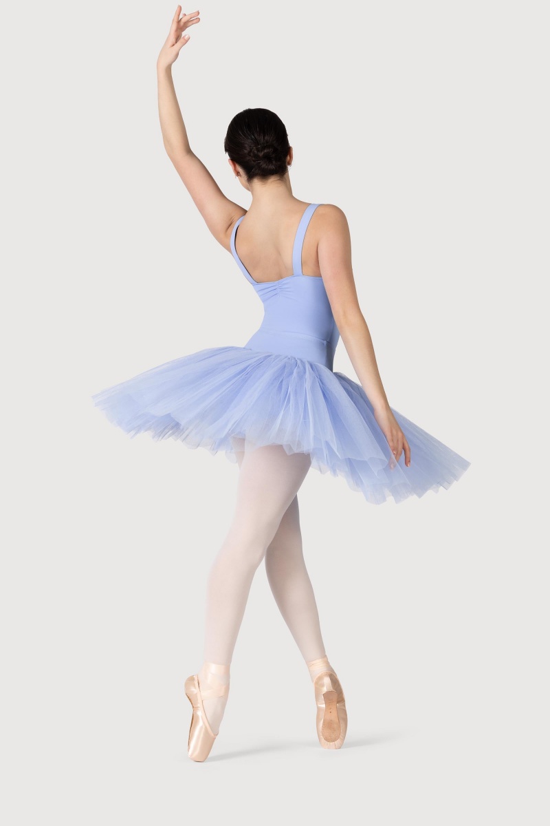 Women's Bloch Classic Practice ½ Tutu Skirts Bluebird | USIIZ56680