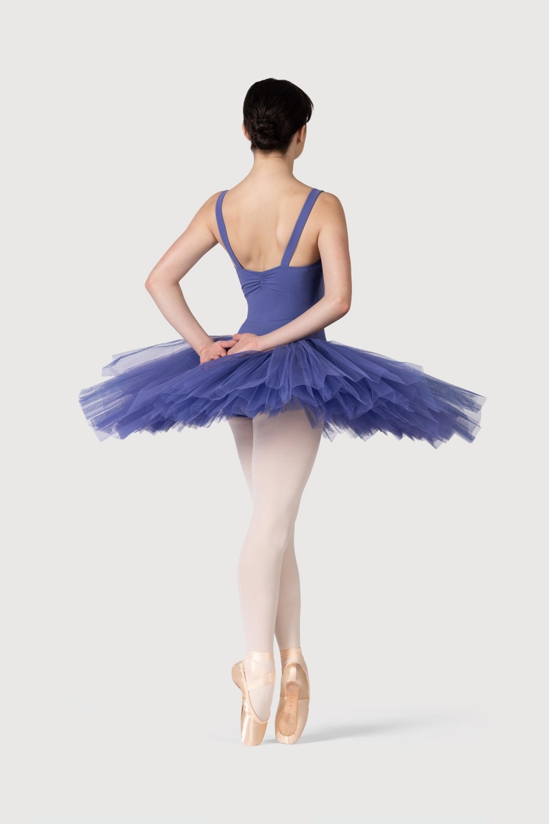 Women's Bloch Classic Practice ½ Tutu Skirts Lunar | USIIZ58294