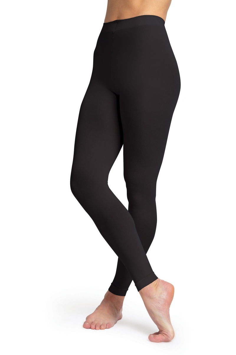 Women\'s Bloch Contoursoft Footless Tight Black | AUSDF36578