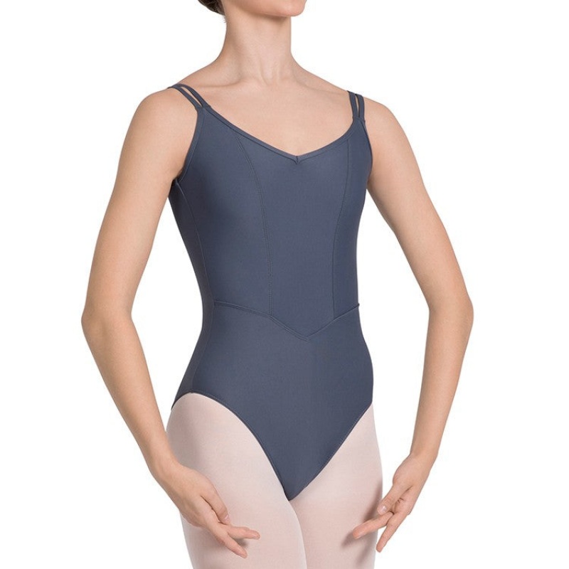 Women's Bloch Danse De Paris 'Natasha' Leotards Grey | USDYB38309