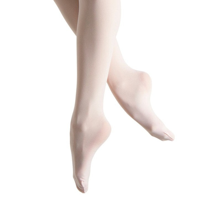 Women\'s Bloch Endura Hipstars Footed Tight Theatrical Pink | USJBT88256