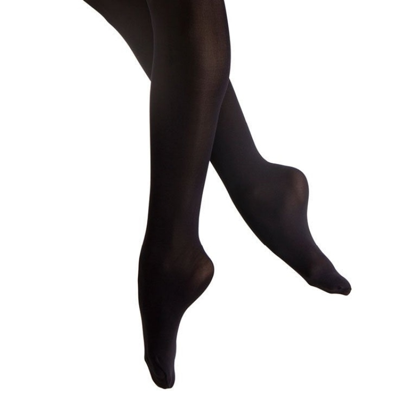 Women\'s Bloch Endura Supplex Footed Tight Black | ZUSNQ12670