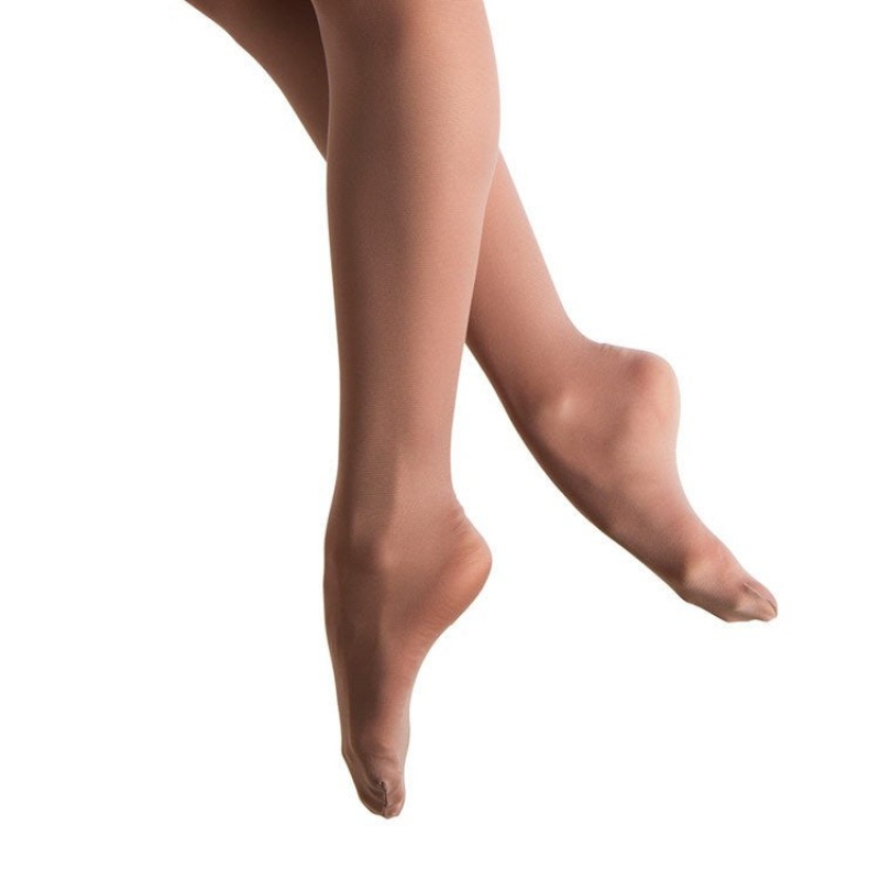 Women\'s Bloch Fiesta Feathersoft Footed Tight Tan | USZPD17292