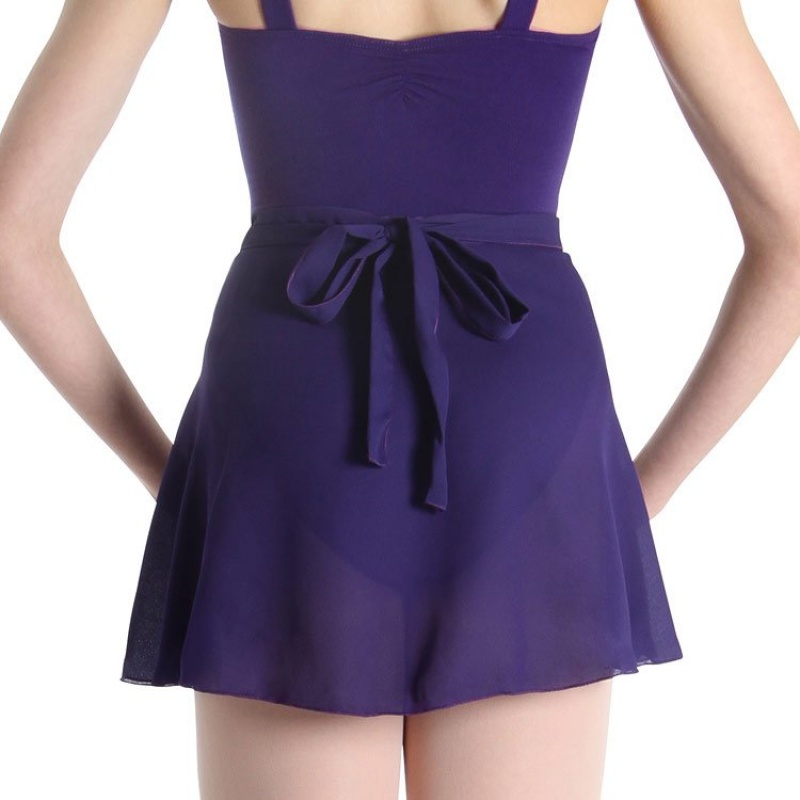 Women's Bloch Geena Skirts Deep Purple | USCVG59583