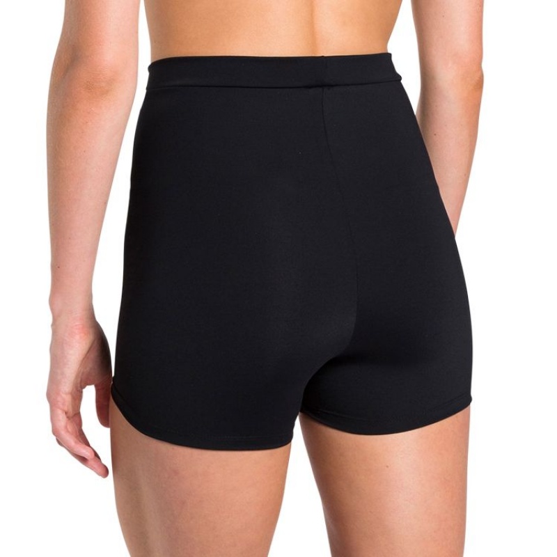 Women's Bloch Heidi High Waist Supplex® Bottoms Black | XUSBH73491