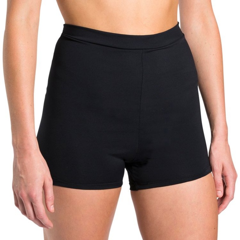 Women\'s Bloch Heidi High Waist Supplex® Bottoms Black | XUSBH73491