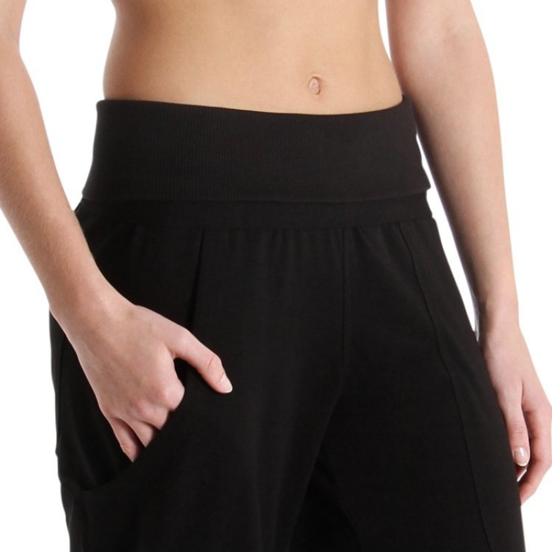 Women's Bloch Luxury Street Bottoms Black | MUSFT85350