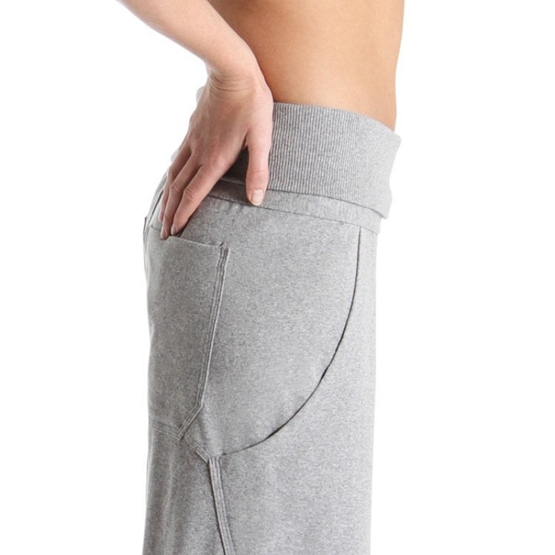 Women's Bloch Luxury Street Bottoms Grey | YUSGT82340