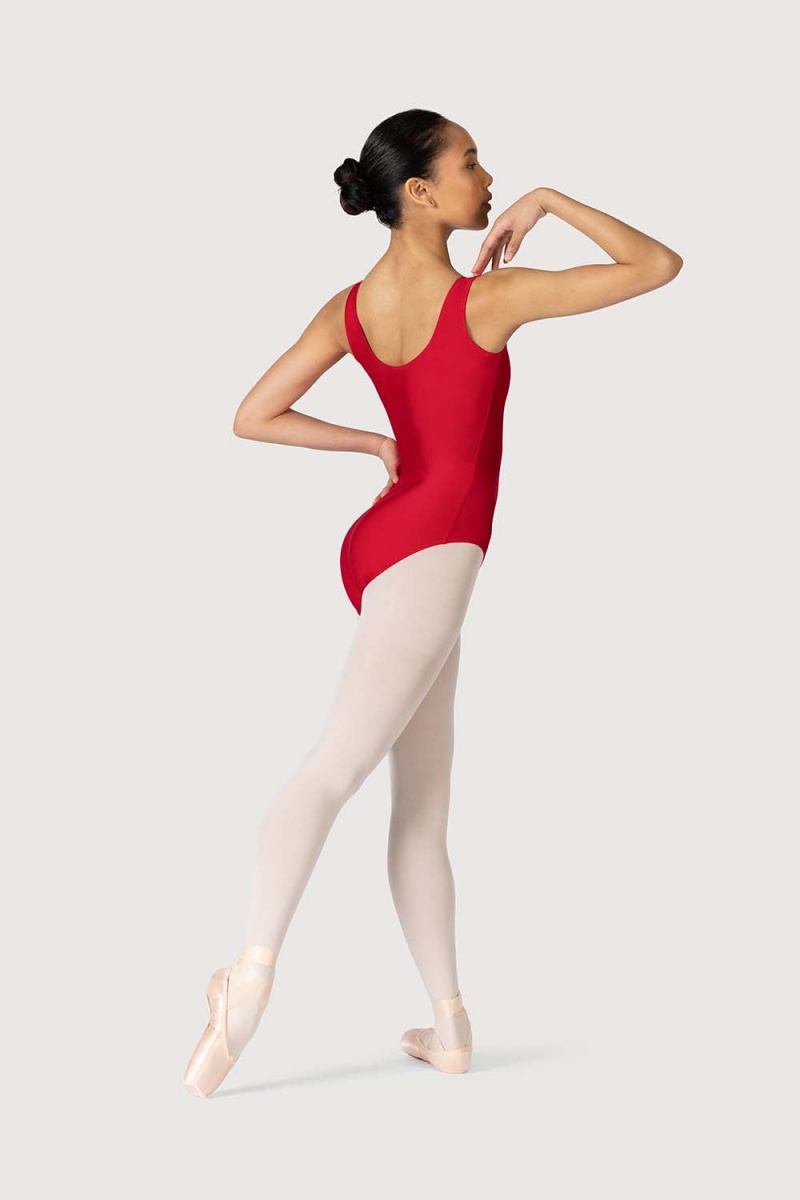 Women's Bloch Lyn Leotards Red | FUSHY38666