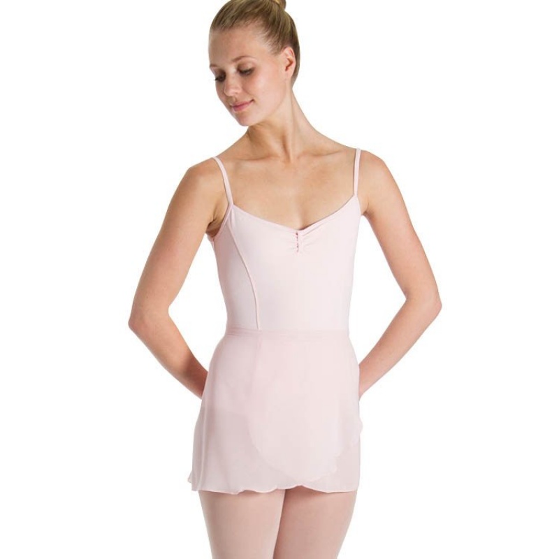 Women's Bloch Mirella Bronte Skirts Pale Pink | USCVG83301