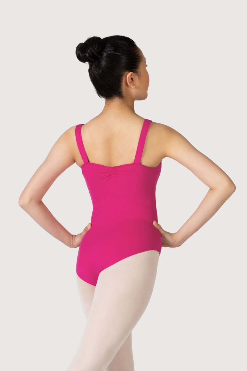 Women's Bloch Overture Obelia Princess Seam Leotards Mulberry | USNEJ70202