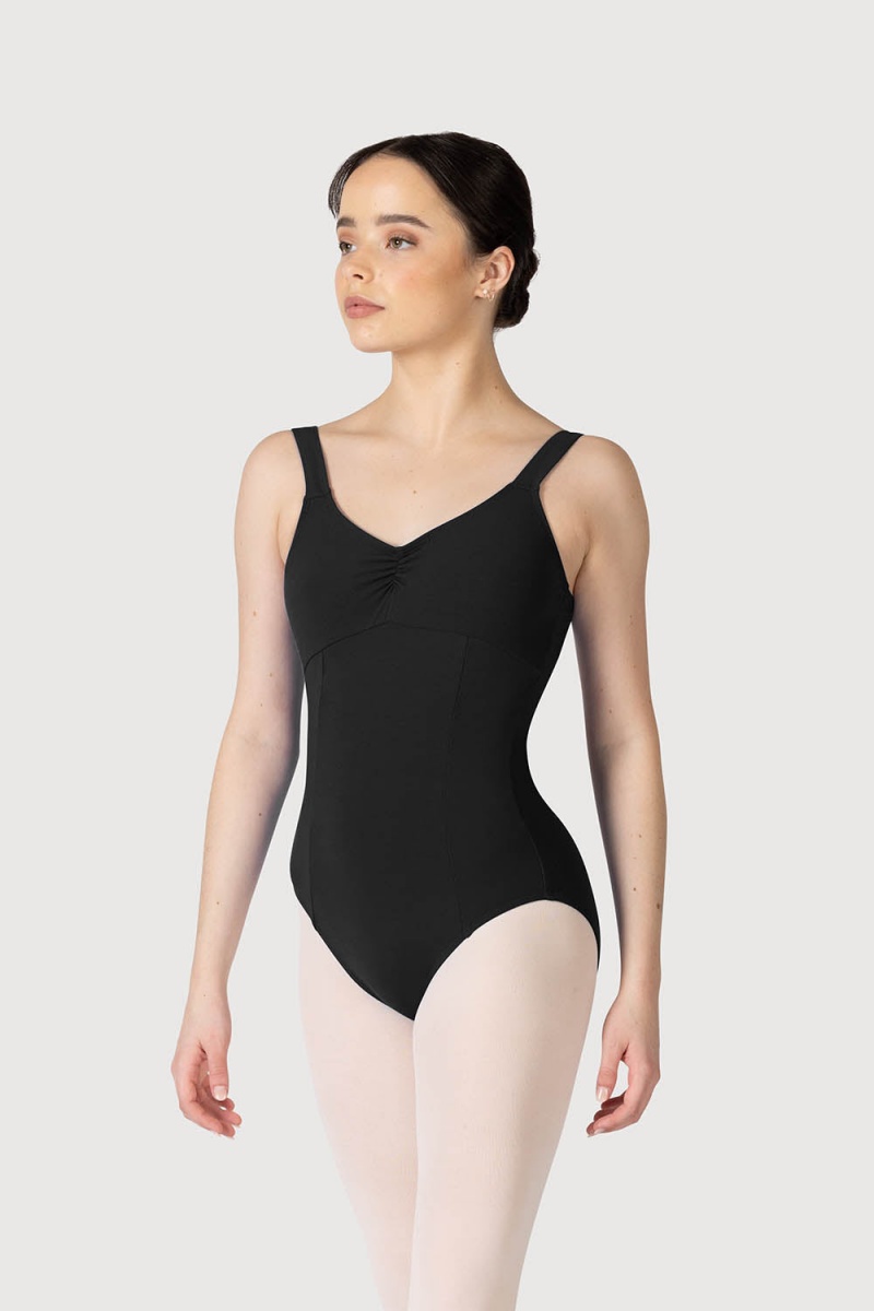 Women\'s Bloch Paradise Contour Leotards Black | YUSGT81272